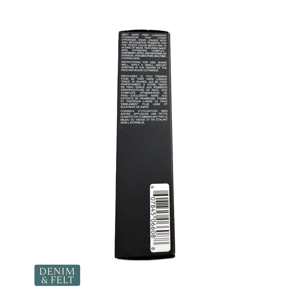 NEW NARS Natural Radiant Longwear Foundation Punjab Medium 1 Full Coverage